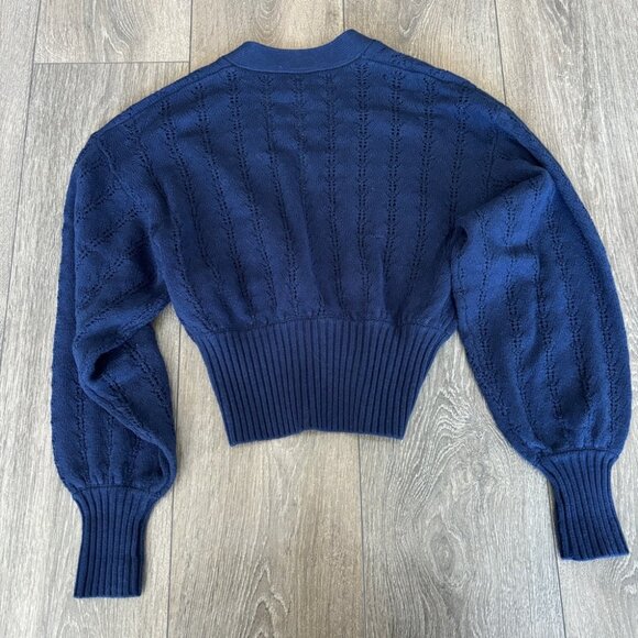 Aritzia Wilfred Plunge Front Cardigan - Picture 3 of 5